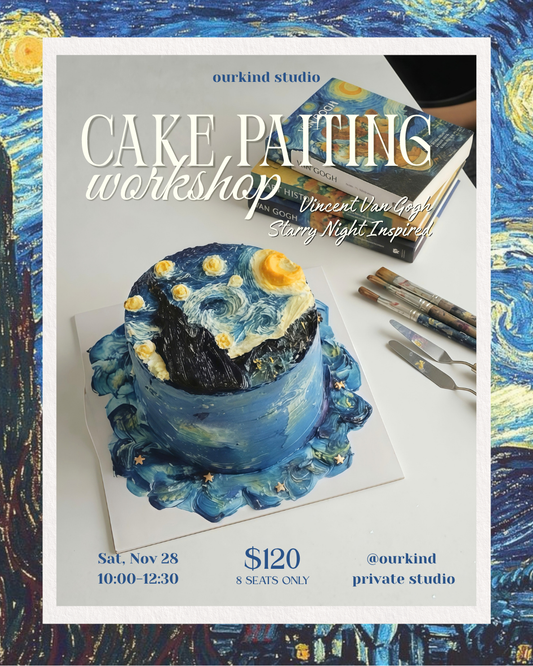 Van Gogh inspired - Cake Painting (Nov 28)